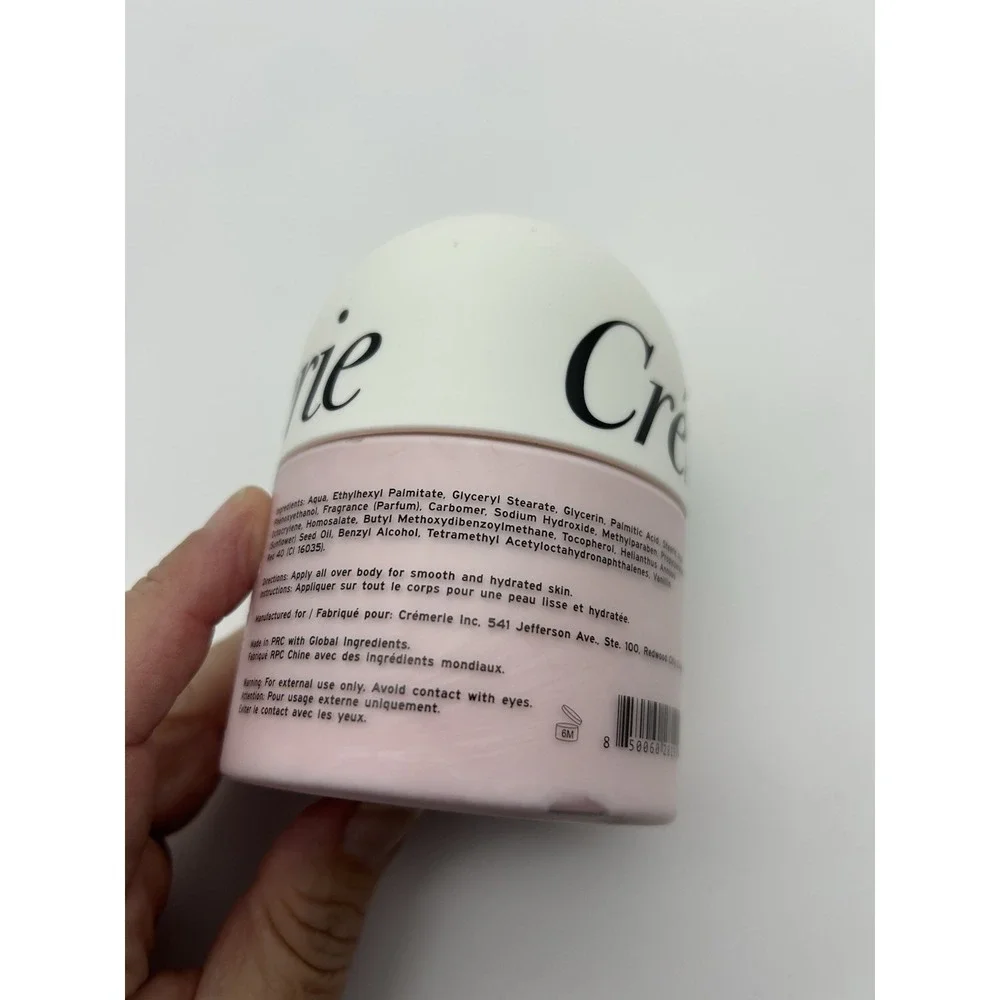 Cremerie Inc Strawberry Souffle Body Cream ~ 6 fl oz New/ 180 ml ~ NWOB